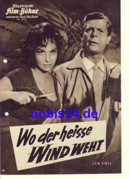 Wo der heisse Wind weht (La Loi) mit Gina Lollobrigida, Marcello Matroianni, Yves Montand, Pierre Brasseur