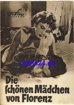 Die schönen Mädchen von Florenz  mit Antonio Cifariello, Corinne Calvet, Giovanna Ralli 70/57 Progress Programm Die schönen Mädchen von Florenz  mit Antonio Cifariello, Corinne Calvet, Giovanna Ralli 70/57 Progress Programm