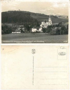 Rudelsdorf Kreis Landskron Schlossberg Ostsudetenland * um 1940
