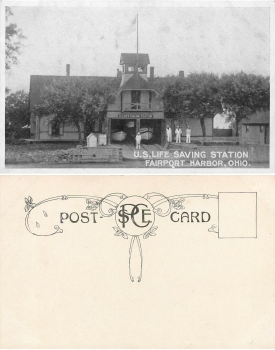 Ohio Fairport Life Saving Station *ca.1910