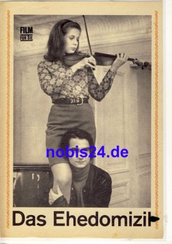 Das Ehedomizil (Domicile conjugal) mit Jean-Pierre Leaud, Claude Jade 7/72 Film für Sie Programm Das Ehedomizil (Domicile conjugal) mit Jean-Pierre Leaud, Claude Jade 7/72 Film für Sie Programm