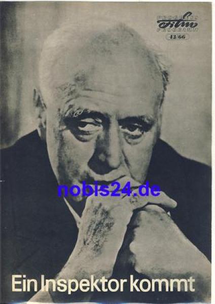 Ein Inspektor kommt (an Inspector Calls) Alastair Sim, Olga Lindo, Arthur Young 43/66 Progress Programm Ein Inspektor kommt (an Inspector Calls) Alastair Sim, Olga Lindo, Arthur Young 43/66 Progress Programm