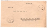 Feldpostbrief 2.WK Feldpost-Nr. 38512 Lft. G. Postamt Hamburg Stummer Stempel 1.6.1940