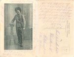 Offizier der Polnischen Legionen gebr. 20.2.1915