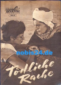 Deadly Revenge (Battle in the Valley) - Egyptian film with Faten Hamama Omar el Cherif 106/58 Progress program Deadly Revenge (Battle in the Valley) - Egyptian film with Faten Hamama Omar el Cherif 106/58 Progress program