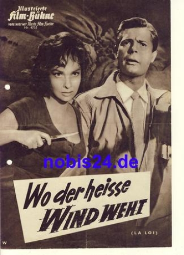 La Loi mit Gina Lollobrigida, Marcello Matroianni, Yves Montand, Pierre Brasseur La Loi mit Gina Lollobrigida, Marcello Matroianni, Yves Montand, Pierre Brasseur