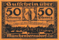 Preview: 07589 Münchenbergsdorf Thüringen Notgeldschein 1921