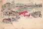 Preview: 01662 Coelln Meissen very rare precursor card Litho * around 1880