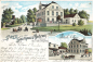 Preview: 01665 Mehren Kaebschuetztal Gasthaus Litho Friedrich Ebersbach o 1900