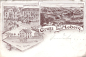 Preview: 01723 Mohorn Wilsdruff Restaurant O. Henker Bahnhof Litho o 1903
