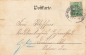 Preview: 01762 Sadisdorf Bahnpoststempel Hainsberg-Kipsdorf Zug 2003 o 1902