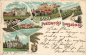 Preview: 07381 Poessneck  Litho o 1898