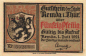 Preview: 07407 Remda-Rudolstadt emergency money note, 50 Pfennig, 1921