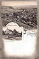 Preview: 07407 Schwarza Saalbahn Rudolstadt Gasthaus zur Traube Litho * um 1890