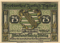 Preview: 08209 Auerbach Notgeld 75 Pfennige 1921