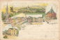 Preview: 08485 Lengenfeld Litho Bahnhof Post o 9.8.1897