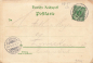Preview: 08485 Lengenfeld Vogtland Litho Bahnhof Post o 1897