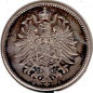 Preview: 1 Mark 1876 C German Empire silver coin