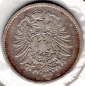 Preview: 1 Mark 1880 J German Empire Silver Coin