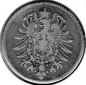 Preview: 1 Mark 1881 G German Empire Silver Coin