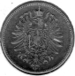 Preview: 1 Mark 1882 G German Empire Silver Coin