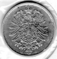 Preview: 1 Mark 1882 J German Empire Silver Coin