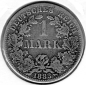Preview: 1 Mark 1883 A German Empire Silver Coin