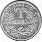 Preview: 1 Mark 1885 G German Empire Silver Coin