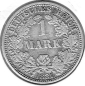 Preview: 1 Mark 1887 A German Empire Silver Coin