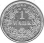 Preview: 1 Mark 1892 D German Empire Silver Coin