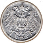 Preview: 1 Mark 1893 J German Empire Silver Coin