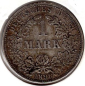 Preview: 1 Mark 1898 A German Empire Silver Coin