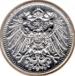 Preview: 1 Mark 1907 D German Empire Silver Coin