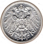 Preview: 1 Mark 1910 D German Empire Silver Coin