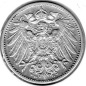 Preview: 1 Mark 1910 G German Empire Silver Coin