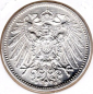 Preview: 1 Mark 1914 G German Empire Silver Coin