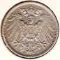 Preview: 1 Mark 1915 D German Empire Silver Coin