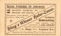 Preview: Merchant's picture of the Honig`s Viennese Hafer-Cacao Litho Munich ca. 1900