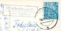 Preview: 03058 Kiekebusch post office stamp on AK Burg, October 14th, 1956