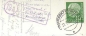 Preview: 95485 Fleckl post office stamp on AK WArmensteinach, 07/27/1955