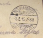 Preview: Tupp practice area Neuhammer Queis stamp on AK 8/8/1915