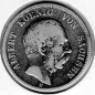 Preview: 2 Mark Saxony 1877 King Albert Silver Coin