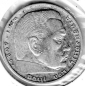 Preview: Jäger 0366 - 2 Reichsmark 1936 G Hindenburg Silbermünze Deutsche Reich