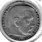 Preview: Jäger 366 - 2 Reichsmark 1937 D Hindenburg Silbermünze Deutsches Reich 