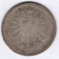 Preview: 20 Pfennig 1873 F Imperial Silver Coin