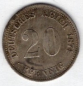 Preview: 20 Pfennig 1874 F Kaiserreich Silbermünze
