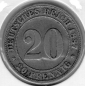 Preview: 20 Pfennig 1887 G German Empire