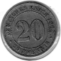 Preview: 20 Pfennig 1888 J German Empire