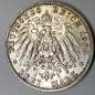 Preview: 3 Mark Baden 1909 Friedrich II vz-stgl