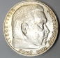 Preview: Jager 0360 - 5 Reichsmark 1935 J xf-unc Hindenburg silver coin